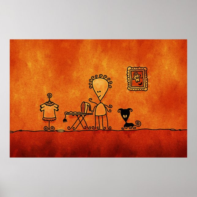 Poster Alien au foyer (Devant)