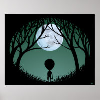 Poster Alien Extraterristrial Imprimer Poster Alie