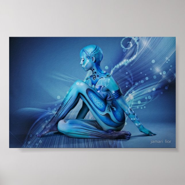 Poster alien fairy chick (Devant)