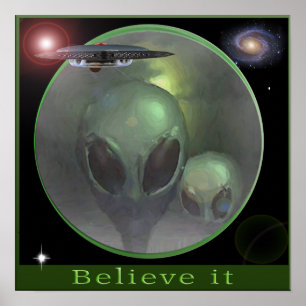 Poster Alien Grays