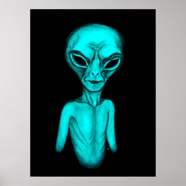 Poster Alien, je veux croire (Devant)