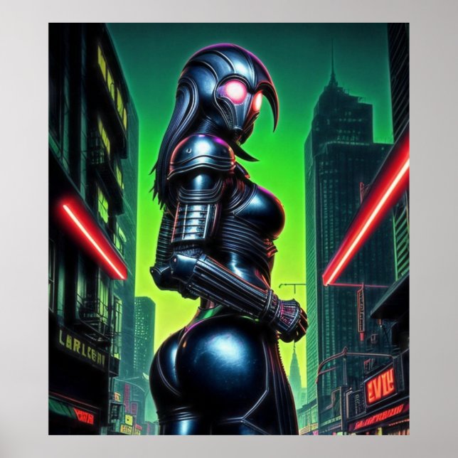 Poster Alien Raven 02 (Devant)