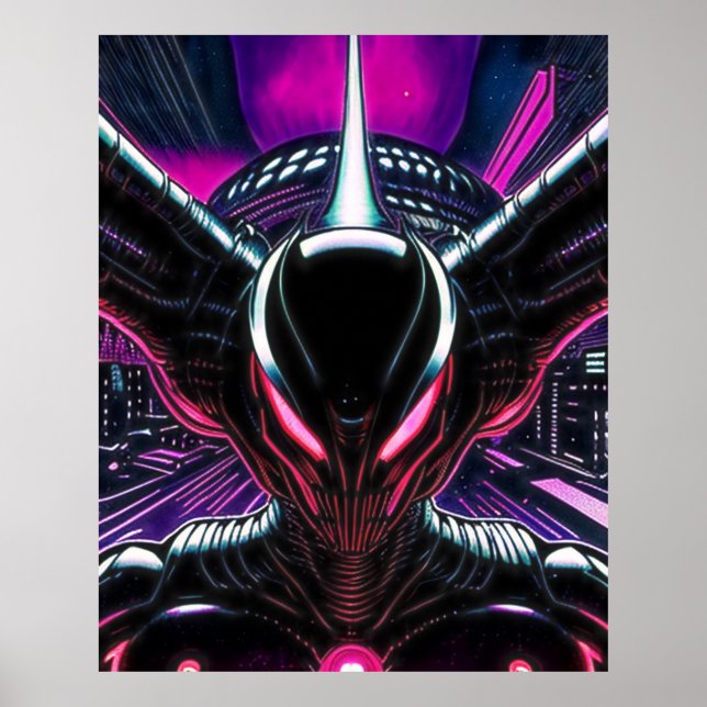 Poster Alien Raven 11 (Devant)