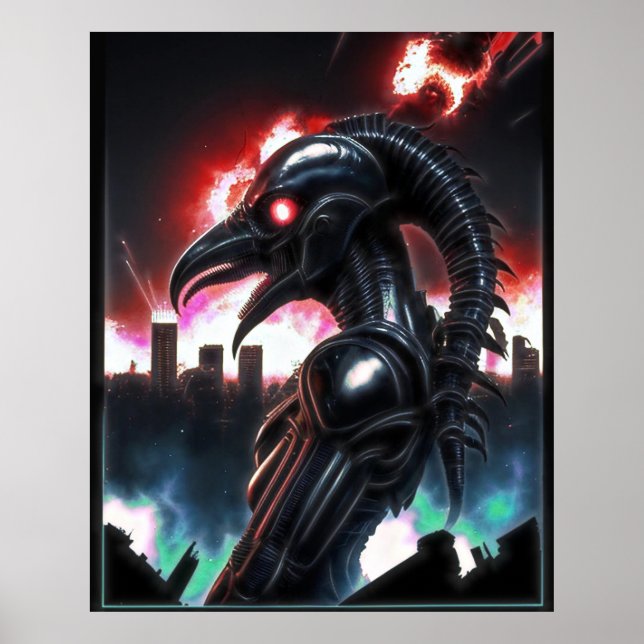 Poster Alien Raven 12 (Devant)