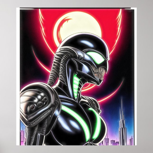 Poster Alien Raven 19 (Devant)