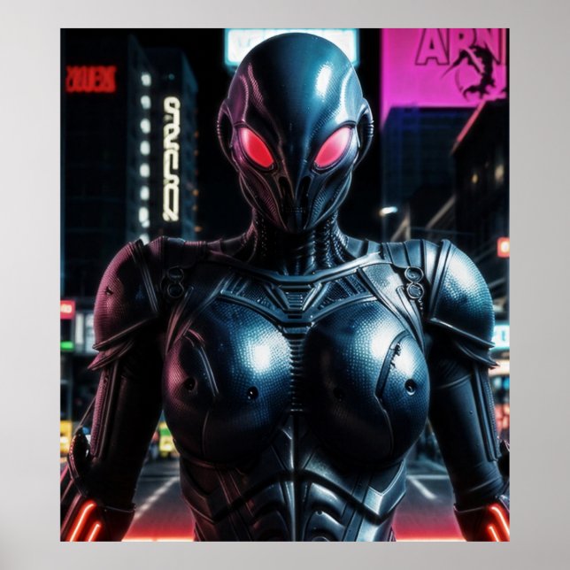 Poster Alien Raven 25 (Devant)