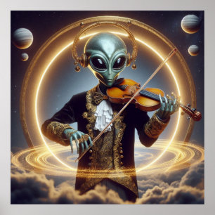 Poster Alien spatial