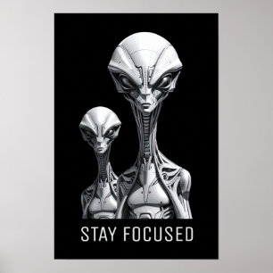 Poster Aliens Robots