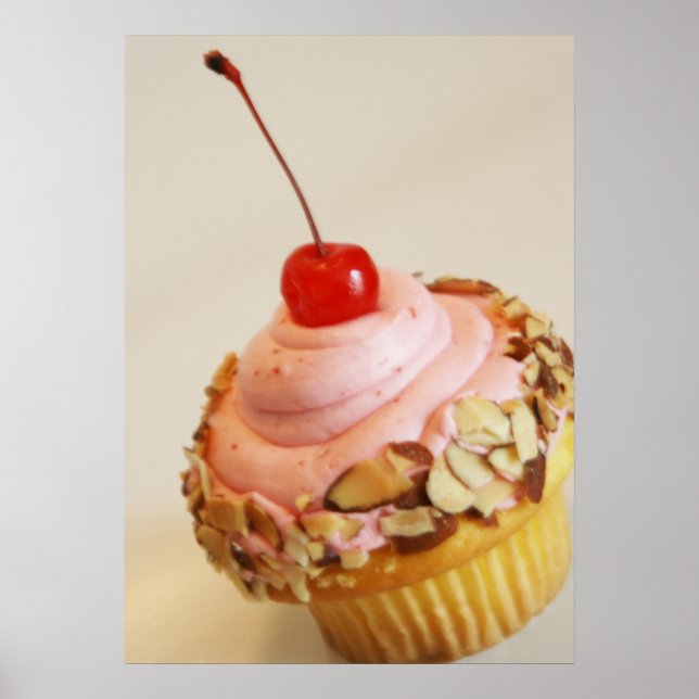 Poster alimentaire de cerise dorée (Devant)