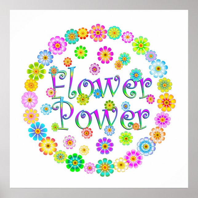 Poster Alimentation FLOWER (Devant)