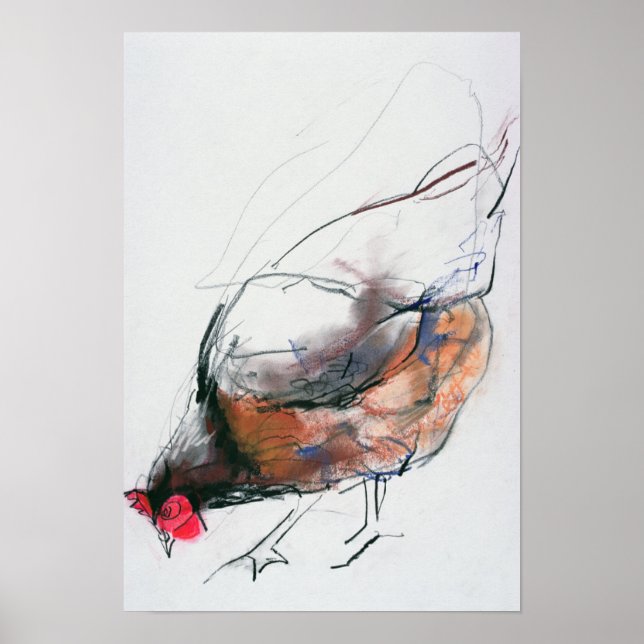 Poster Alimentation Hen Trasierra 1998 (Devant)