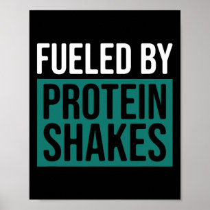 Poster Alimenté Par Des Réactions De Protéines