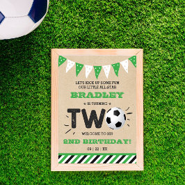 Poster All-star Soccer Ball 2e anniversaire Bienvenue