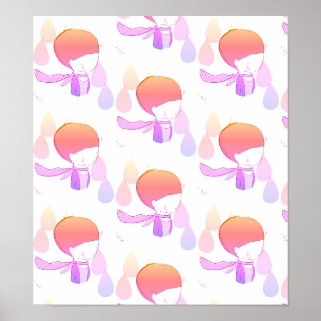 Poster All The Feel - Pleurer en arc-en-ciel (Devant)