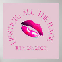 All The Rage National Lipstick Day 2023 rose lipst