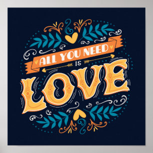 Poster All You Need is Love