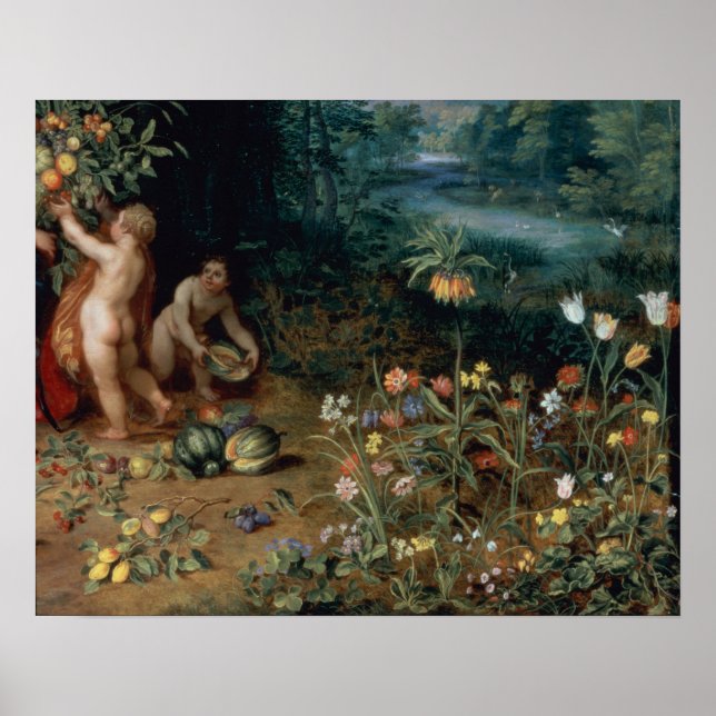 Poster Allégation d'abondance, détail (Devant)