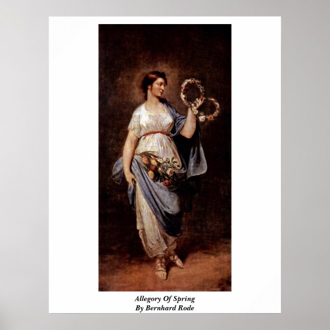 Poster Allégation Du Printemps Par Bernhard Rode (Devant)