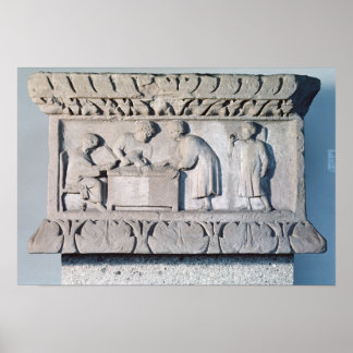 Poster Allégement représentant une scène de perception fi