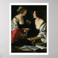 Allégorie de la peinture et de l'architecture, c.1