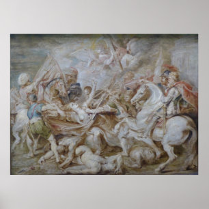 Poster Allégorie de l'Autriche catholique