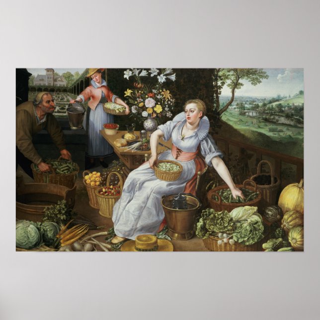 Poster Allégorie de l'été (Devant)