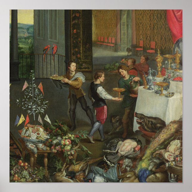 Poster Allégorie du goût (Devant)