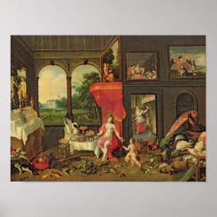 Poster Allégorie du goût