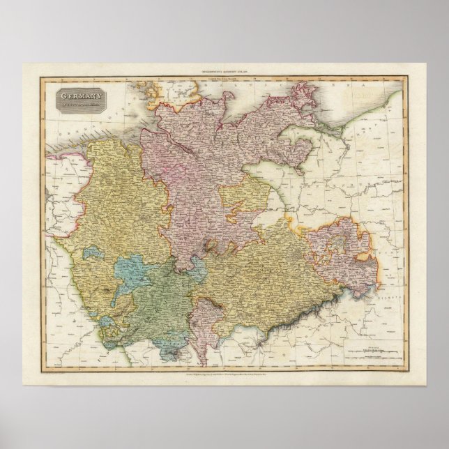 Poster Allemagne au nord du Mayan (Devant)