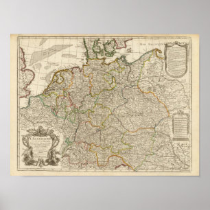 Poster Allemagne, Autriche, Europe