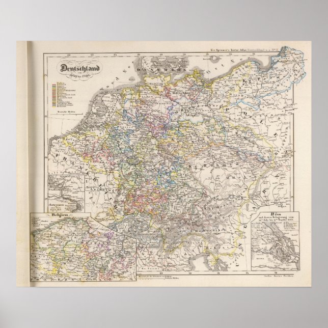 Poster Allemagne de 1649 à 1792 (Devant)