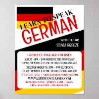 Allemand Drapeau, Allemand Cours de Langue Publici