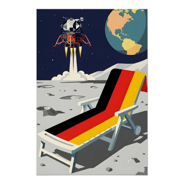 Poster Allemand drôle (Devant)