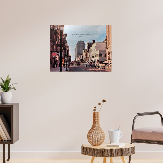 Poster Allentown, Pennsylvanie 1950 (Salon 3)