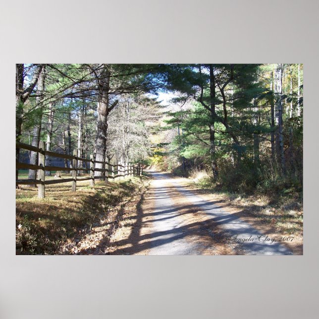 Poster Aller à la maison Canvas (Devant)