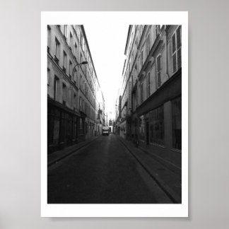 Poster Alley parisienne