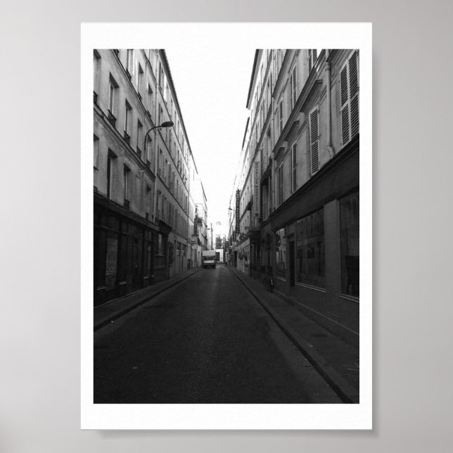 Poster Alley parisienne (Devant)