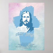 Allez À L'Église... ! Jésus-Christ. Christian Prea