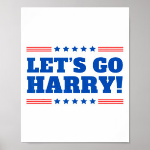 Poster Allez Harry - Vous votez Trump aujourd'hui drôle 2
