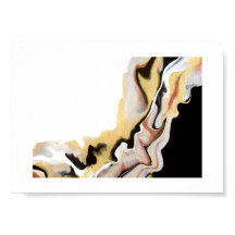 Alligare Golden Abstract Acrylic Fluid Art