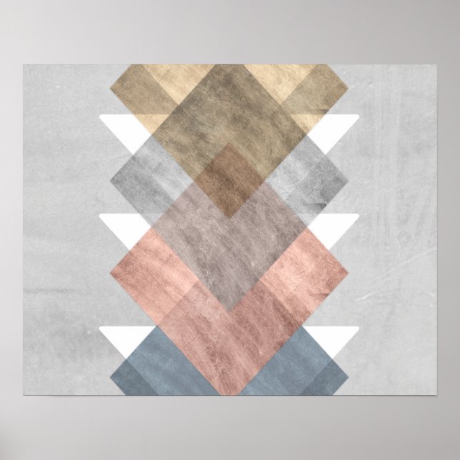 Poster Allign de diamant I (Devant)