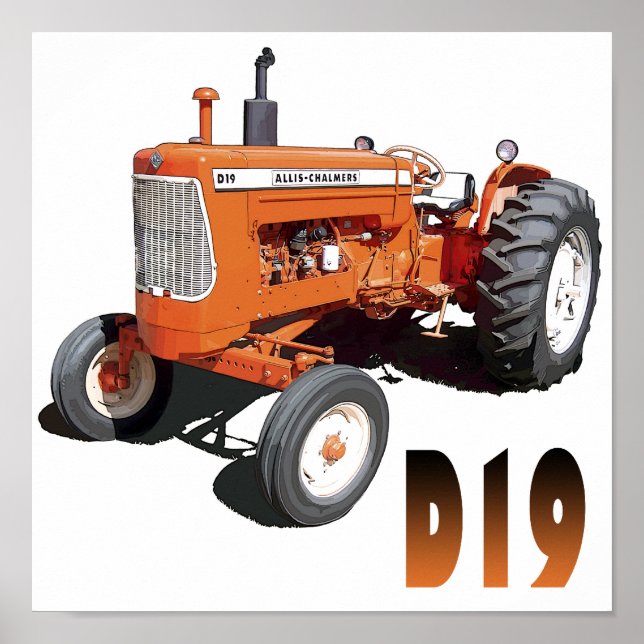 Poster Allis-Chalmers D19 (Devant)