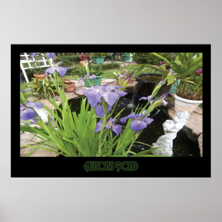 Poster "Allison's Pond" - Imprimer (pas d'ombre)