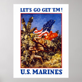 Poster Allons chercher Em ! Marines