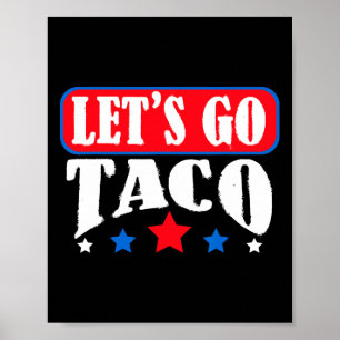 Poster Allons voir l'équipe Taco Allons voir Taco
