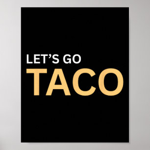 Poster Allons-y Chemise Taco - Allons-y Taco 1