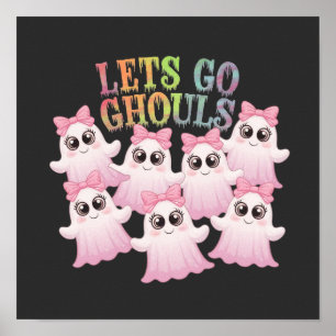 Poster Allons-y les revenants - Un design Halloween migno