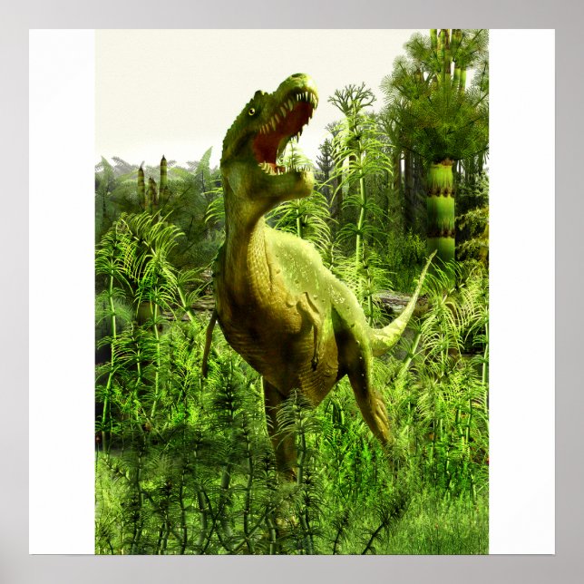 Poster Allosaurus du Nouveau-Mexique (Devant)