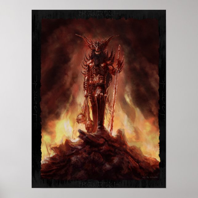 Póster Allwënn Diablo Poster (Vorne)