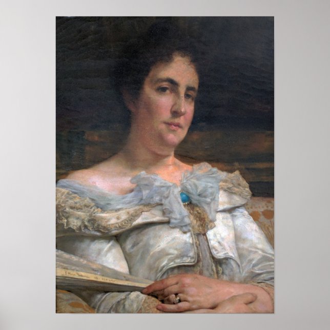 Poster Alma-Tadema - Barbara Allison Armor (Devant)